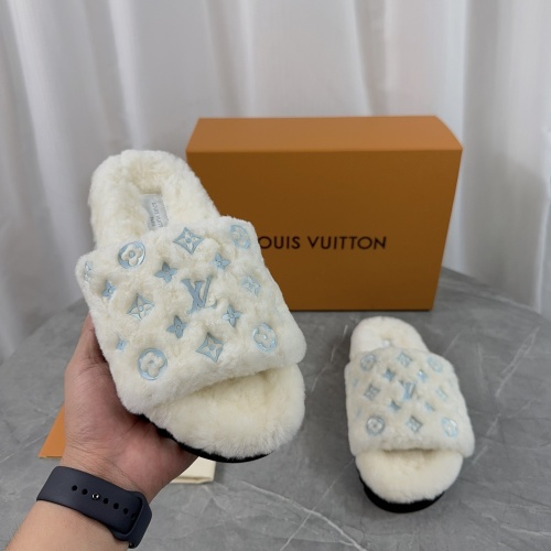 Replica Louis Vuitton Slippers For Women #1266718 $85.00 USD for Wholesale