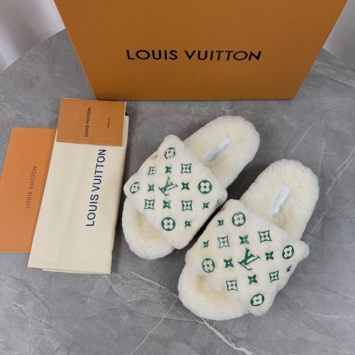 Replica Louis Vuitton Slippers For Women #1266721 $85.00 USD for Wholesale