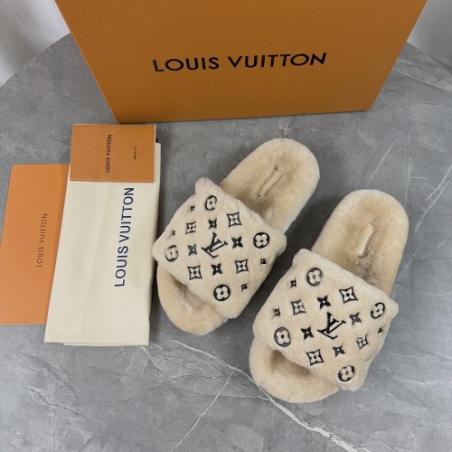 Replica Louis Vuitton Slippers For Women #1266727 $85.00 USD for Wholesale