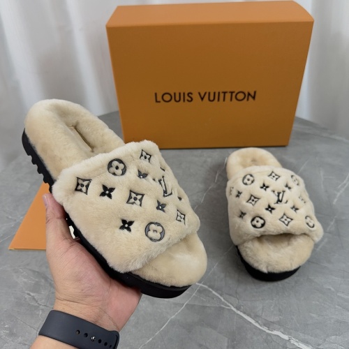 Replica Louis Vuitton Slippers For Women #1266727 $85.00 USD for Wholesale