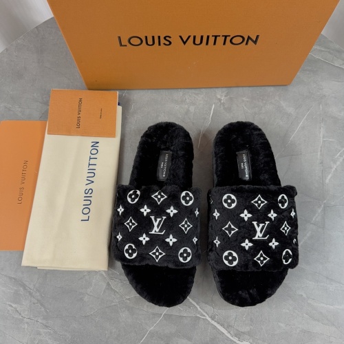 Louis Vuitton Slippers For Women #1266729 $85.00 USD, Wholesale Replica Louis Vuitton Slippers