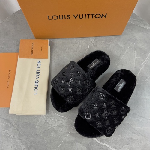 Replica Louis Vuitton Slippers For Women #1266733 $85.00 USD for Wholesale