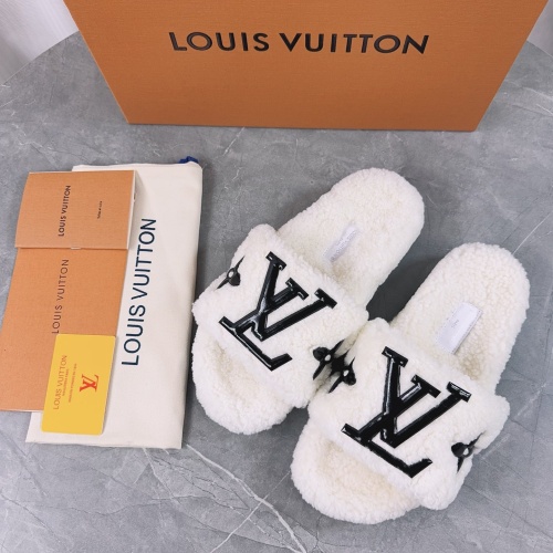 Replica Louis Vuitton Slippers For Women #1266739 $85.00 USD for Wholesale