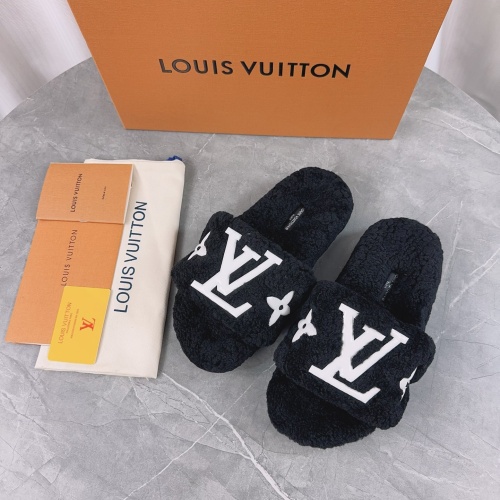 Replica Louis Vuitton Slippers For Women #1266740 $85.00 USD for Wholesale