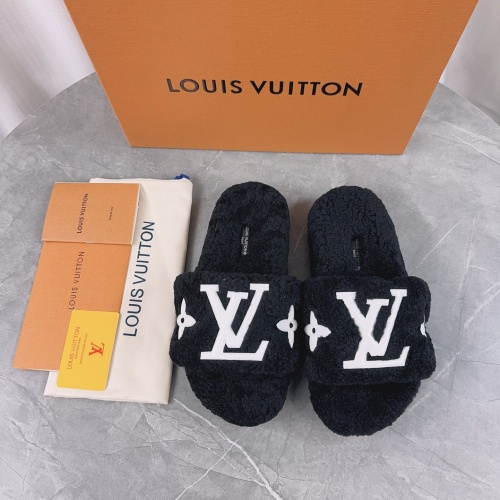 Replica Louis Vuitton Slippers For Women #1266740 $85.00 USD for Wholesale