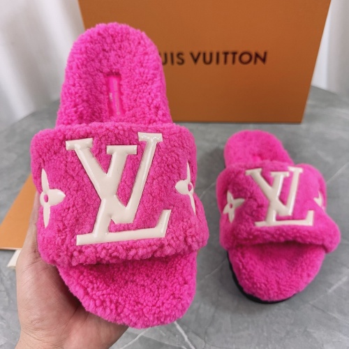 Louis Vuitton Slippers For Women #1266743 $85.00 USD, Wholesale Replica Louis Vuitton Slippers