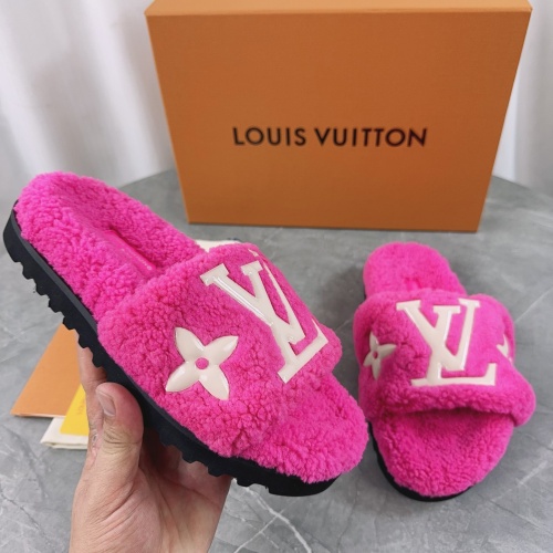 Replica Louis Vuitton Slippers For Women #1266743 $85.00 USD for Wholesale