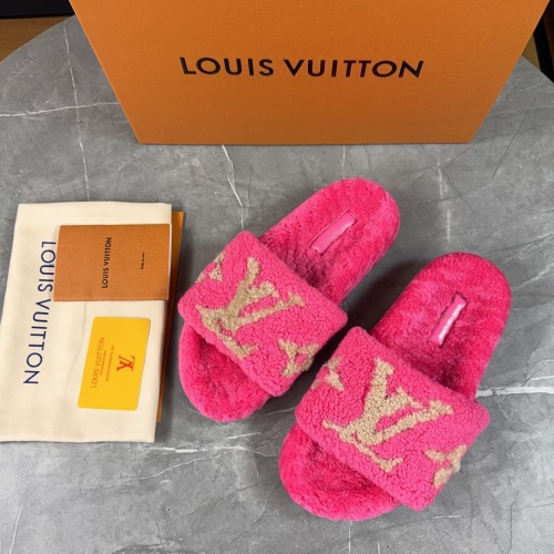 Replica Louis Vuitton Slippers For Women #1266745 $85.00 USD for Wholesale