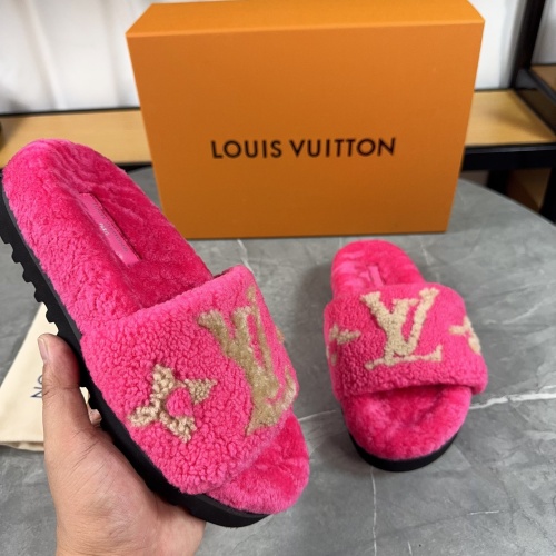 Replica Louis Vuitton Slippers For Women #1266745 $85.00 USD for Wholesale