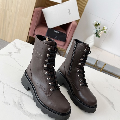 Replica Celine Boots For Women #1266754 $122.00 USD for Wholesale