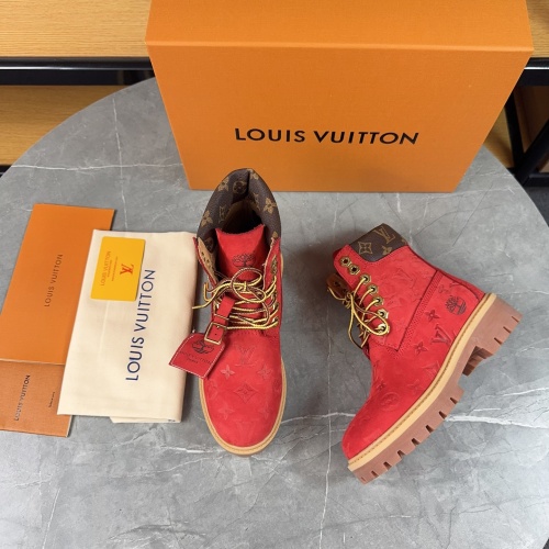 Replica Louis Vuitton Boots For Women #1266766 $128.00 USD for Wholesale