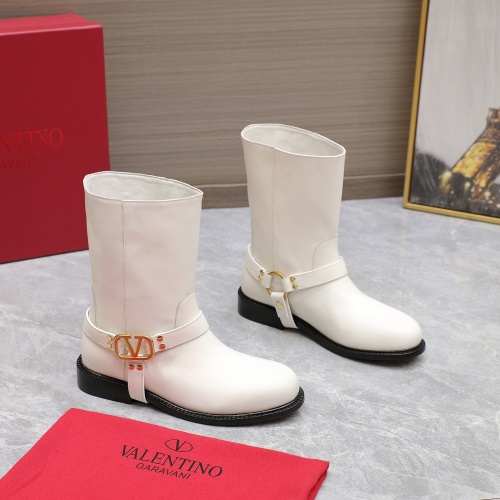 Valentino Boots For Women #1266789 $150.00 USD, Wholesale Replica Valentino Boots