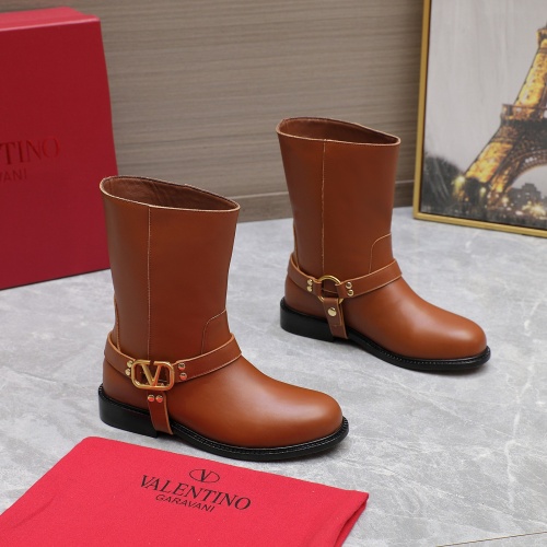 Valentino Boots For Women #1266792 $150.00 USD, Wholesale Replica Valentino Boots