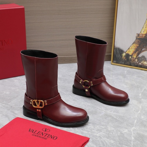 Valentino Boots For Women #1266793 $150.00 USD, Wholesale Replica Valentino Boots