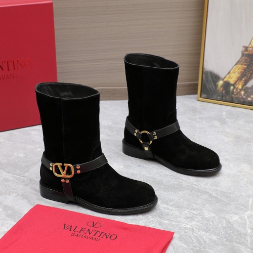 Valentino Boots For Women #1266798 $150.00 USD, Wholesale Replica Valentino Boots