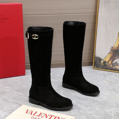 Valentino Boots For Women #1266812 $185.00 USD, Wholesale Replica Valentino Boots