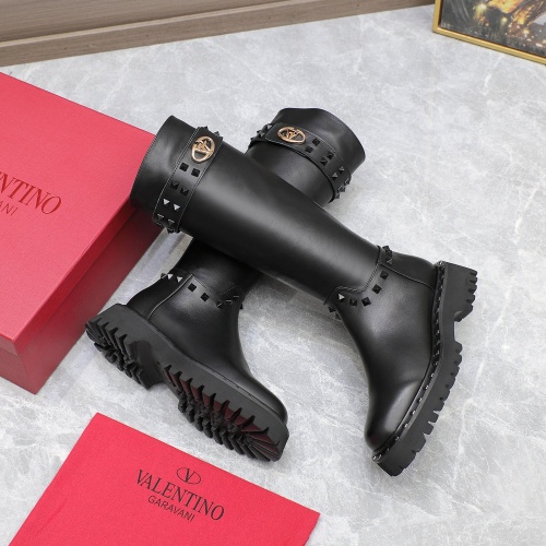 Replica Valentino Boots For Women #1266815 $182.00 USD for Wholesale