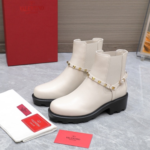 Valentino Boots For Women #1266837 $130.00 USD, Wholesale Replica Valentino Boots