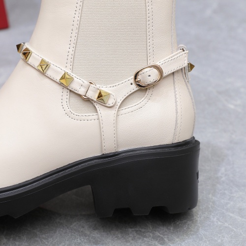 Replica Valentino Boots For Women #1266837 $130.00 USD for Wholesale