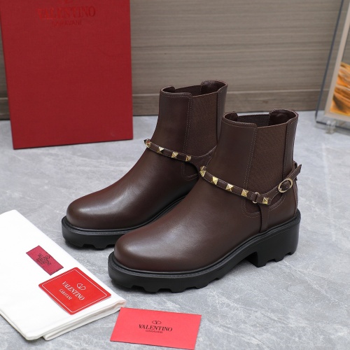 Valentino Boots For Women #1266838 $130.00 USD, Wholesale Replica Valentino Boots