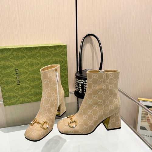 Gucci Boots For Women #1266851 $100.00 USD, Wholesale Replica Gucci Boots