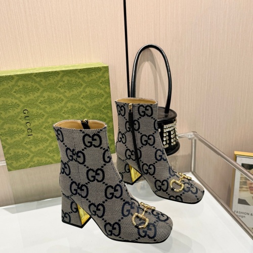 Gucci Boots For Women #1266854 $100.00 USD, Wholesale Replica Gucci Boots