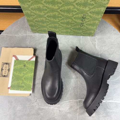 Replica Gucci Boots For Men #1266856 $112.00 USD for Wholesale