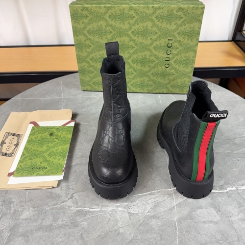 Replica Gucci Boots For Men #1266858 $112.00 USD for Wholesale