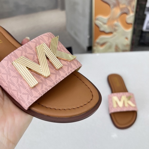 Replica Michael Kors Slippers For Women #1266863 $82.00 USD for Wholesale