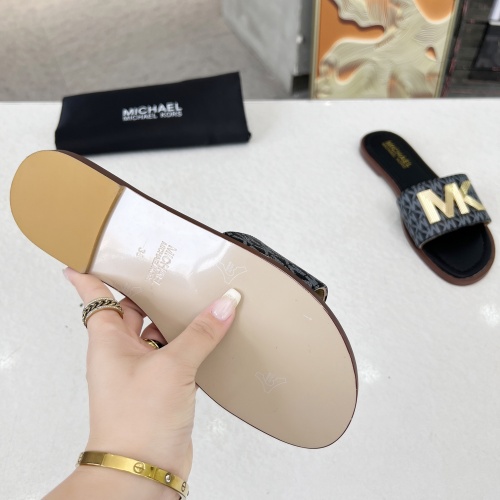 Replica Michael Kors Slippers For Women #1266876 $82.00 USD for Wholesale