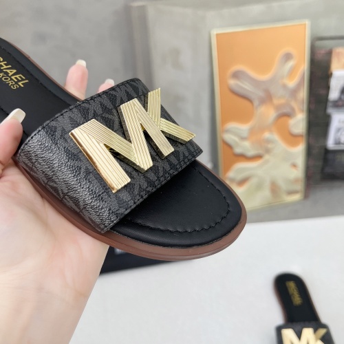 Replica Michael Kors Slippers For Women #1266879 $82.00 USD for Wholesale