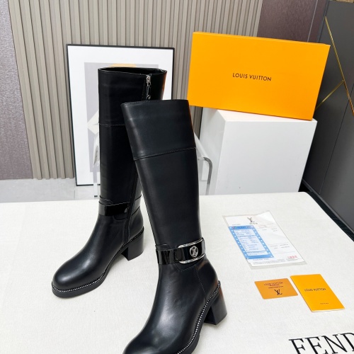 Replica Louis Vuitton Boots For Women #1266889 $140.00 USD for Wholesale