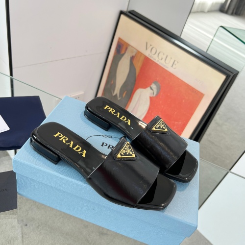 Replica Prada Slippers For Women #1266910 $85.00 USD for Wholesale