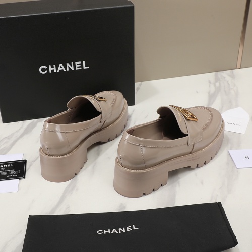 Replica Chanel Leather Shoes For Women #1266982 $102.00 USD for Wholesale