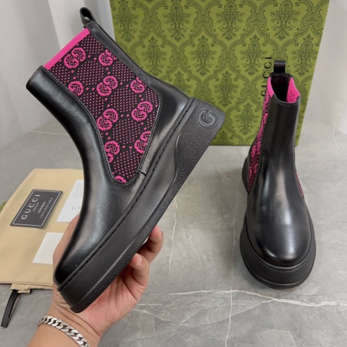 Replica Gucci Boots For Women #1266991 $115.00 USD for Wholesale