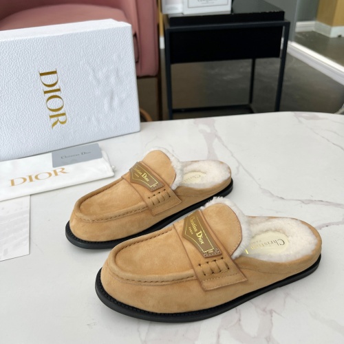 Christian Dior Slippers For Women #1266993 $100.00 USD, Wholesale Replica Christian Dior Slippers