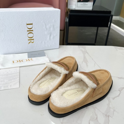 Replica Christian Dior Slippers For Women #1266993 $100.00 USD for Wholesale