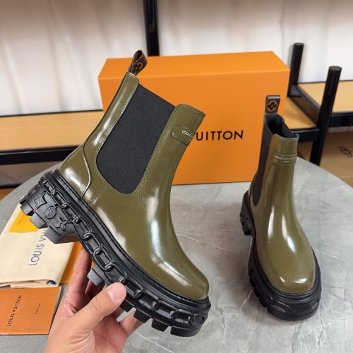 Louis Vuitton Boots For Women #1267010 $118.00 USD, Wholesale Replica Louis Vuitton Boots