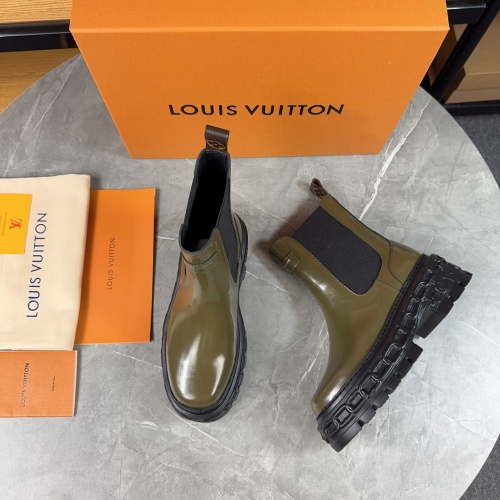 Replica Louis Vuitton Boots For Women #1267010 $118.00 USD for Wholesale