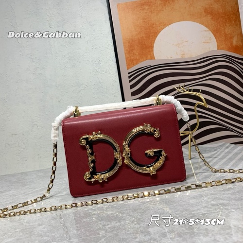 Dolce &amp; Gabbana D&amp;G AAA Quality Messenger Bags For Women #1267013 $105.00 USD, Wholesale Replica Dolce &amp; Gabbana D&amp;G AAA Quality Messenger Bags