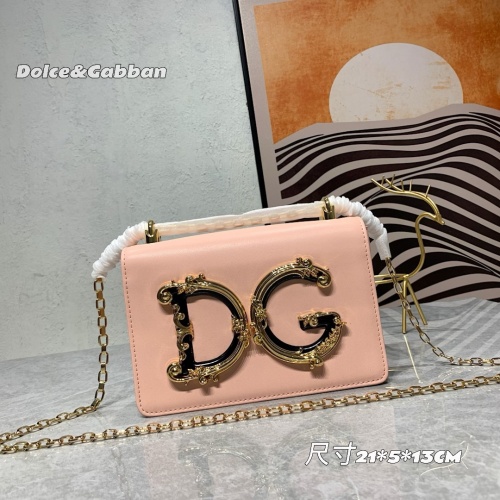 Dolce &amp; Gabbana D&amp;G AAA Quality Messenger Bags For Women #1267014 $105.00 USD, Wholesale Replica Dolce &amp; Gabbana D&amp;G AAA Quality Messenger Bags