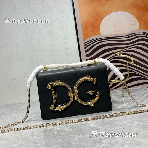 Dolce &amp; Gabbana D&amp;G AAA Quality Messenger Bags For Women #1267015 $105.00 USD, Wholesale Replica Dolce &amp; Gabbana D&amp;G AAA Quality Messenger Bags