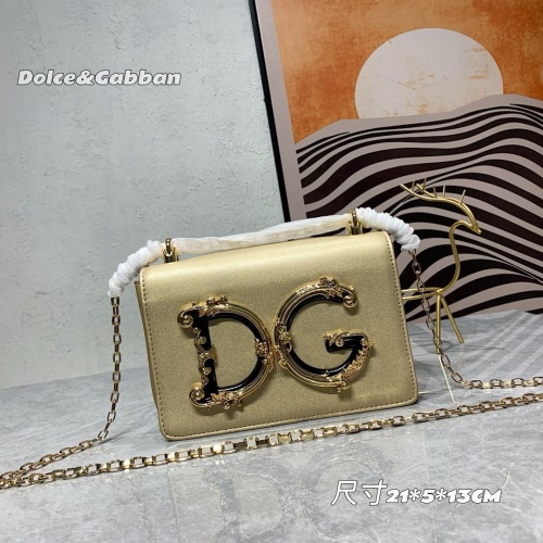 Dolce &amp; Gabbana D&amp;G AAA Quality Messenger Bags For Women #1267016 $105.00 USD, Wholesale Replica Dolce &amp; Gabbana D&amp;G AAA Quality Messenger Bags