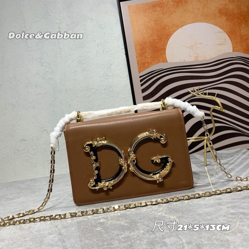 Dolce &amp; Gabbana D&amp;G AAA Quality Messenger Bags For Women #1267018 $105.00 USD, Wholesale Replica Dolce &amp; Gabbana D&amp;G AAA Quality Messenger Bags