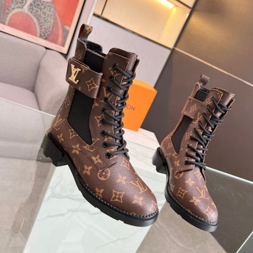 Louis Vuitton Boots For Women #1267022 $102.00 USD, Wholesale Replica Louis Vuitton Boots