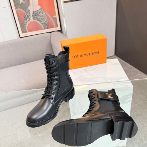 Replica Louis Vuitton Boots For Women #1267023 $102.00 USD for Wholesale