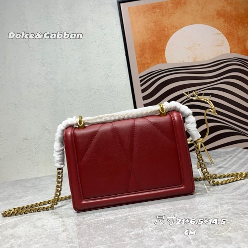 Replica Dolce & Gabbana D&G AAA Quality Messenger Bags For Women #1267028 $115.00 USD for Wholesale