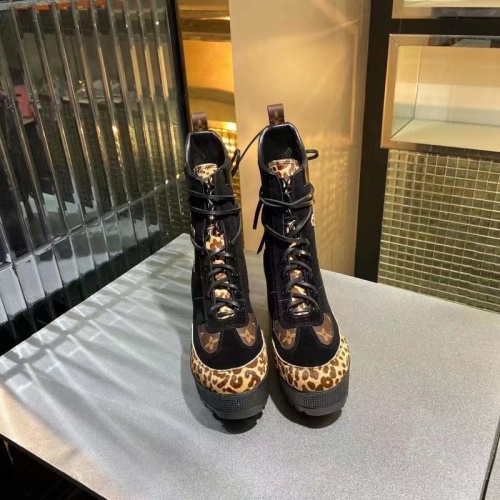 Replica Louis Vuitton Boots For Women #1267035 $100.00 USD for Wholesale