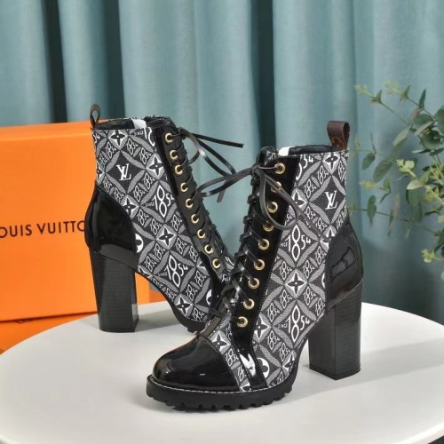 Replica Louis Vuitton Boots For Women #1267042 $92.00 USD for Wholesale