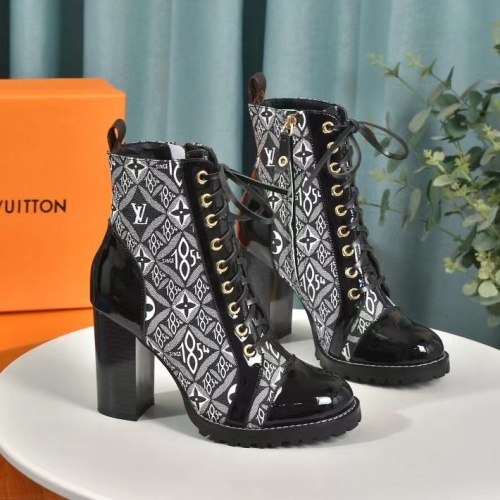 Replica Louis Vuitton Boots For Women #1267042 $92.00 USD for Wholesale